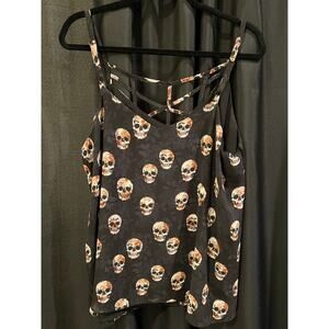 Torrid Skull sleeveless Top 1x